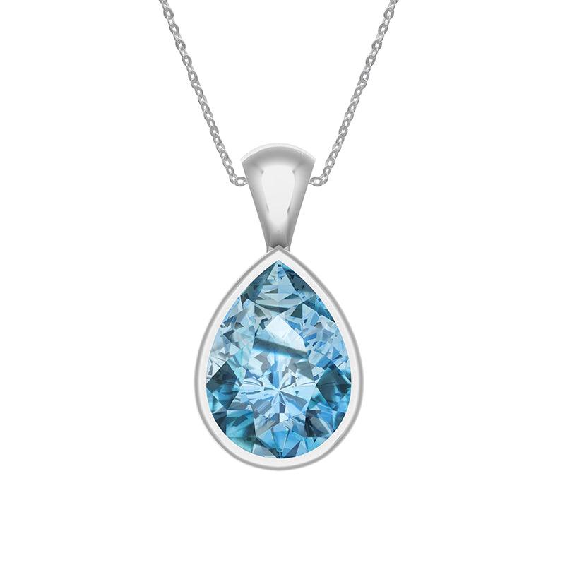 Blue Topaz Necklace