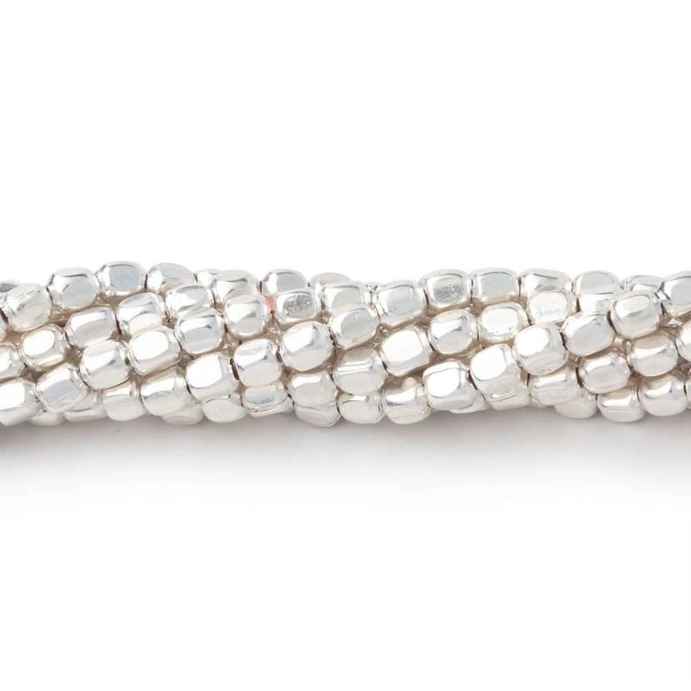 2.5mm Polished Cube Beads