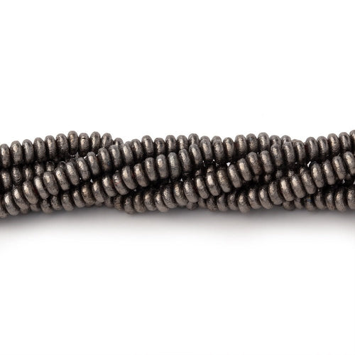 3mm Brushed Disc Beads