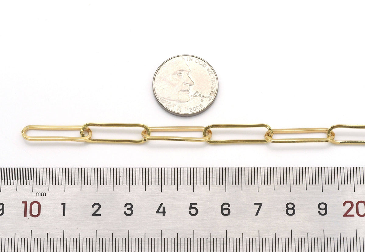 Long link Paperclip Chain Yard, sku#LS37