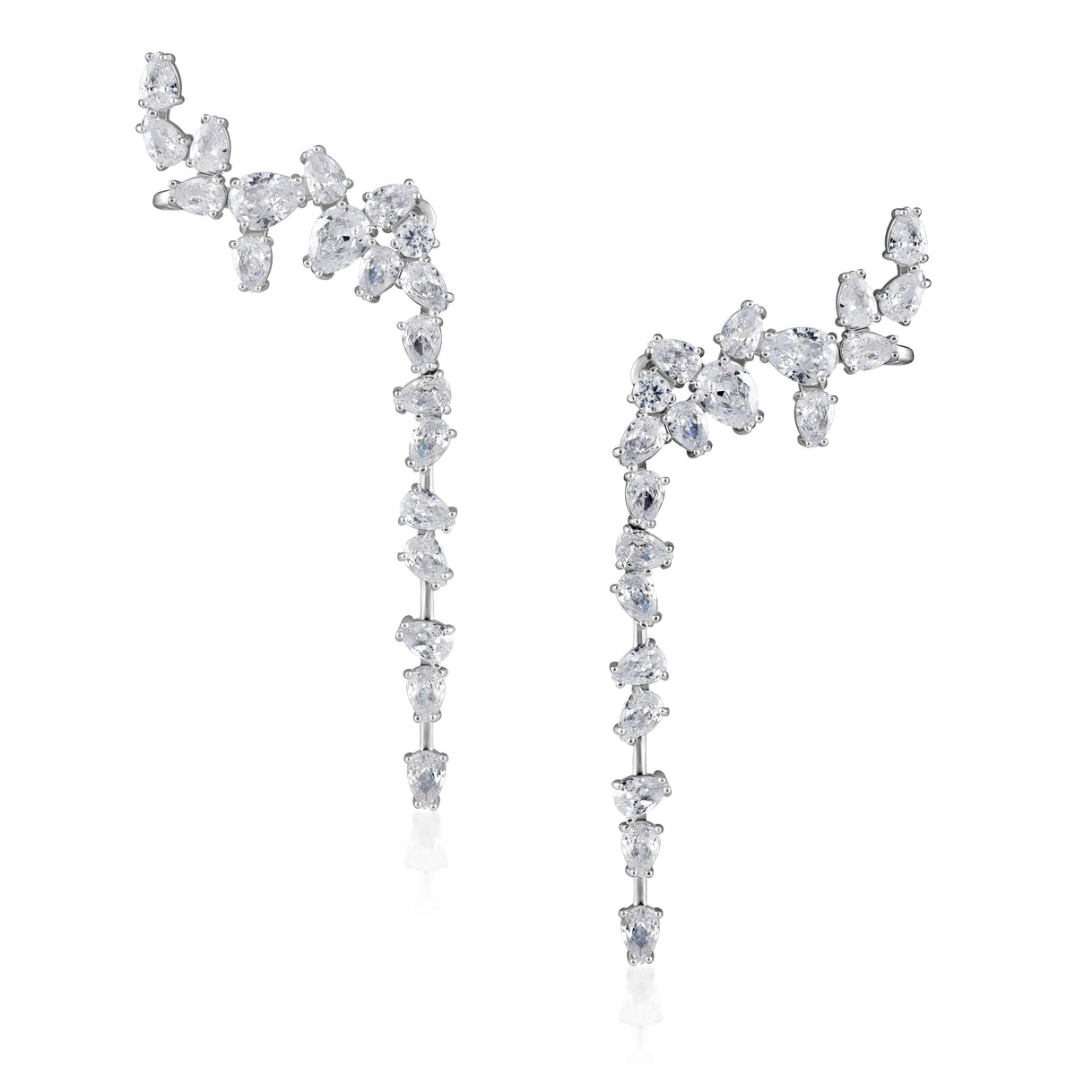 Adalee CZ Statement Earring