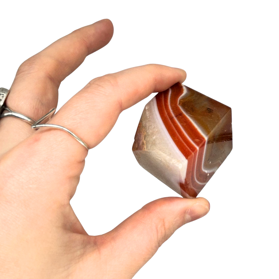Banded Agate Cube $24.99