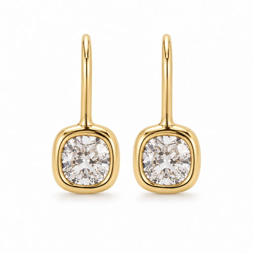 Sloane Bezel Earrings