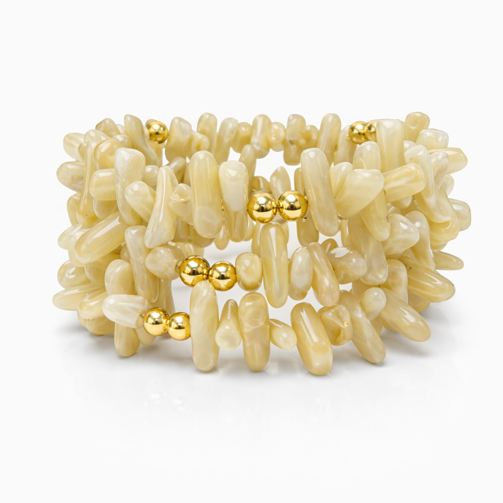 Sandy Coral Wrap Bracelet