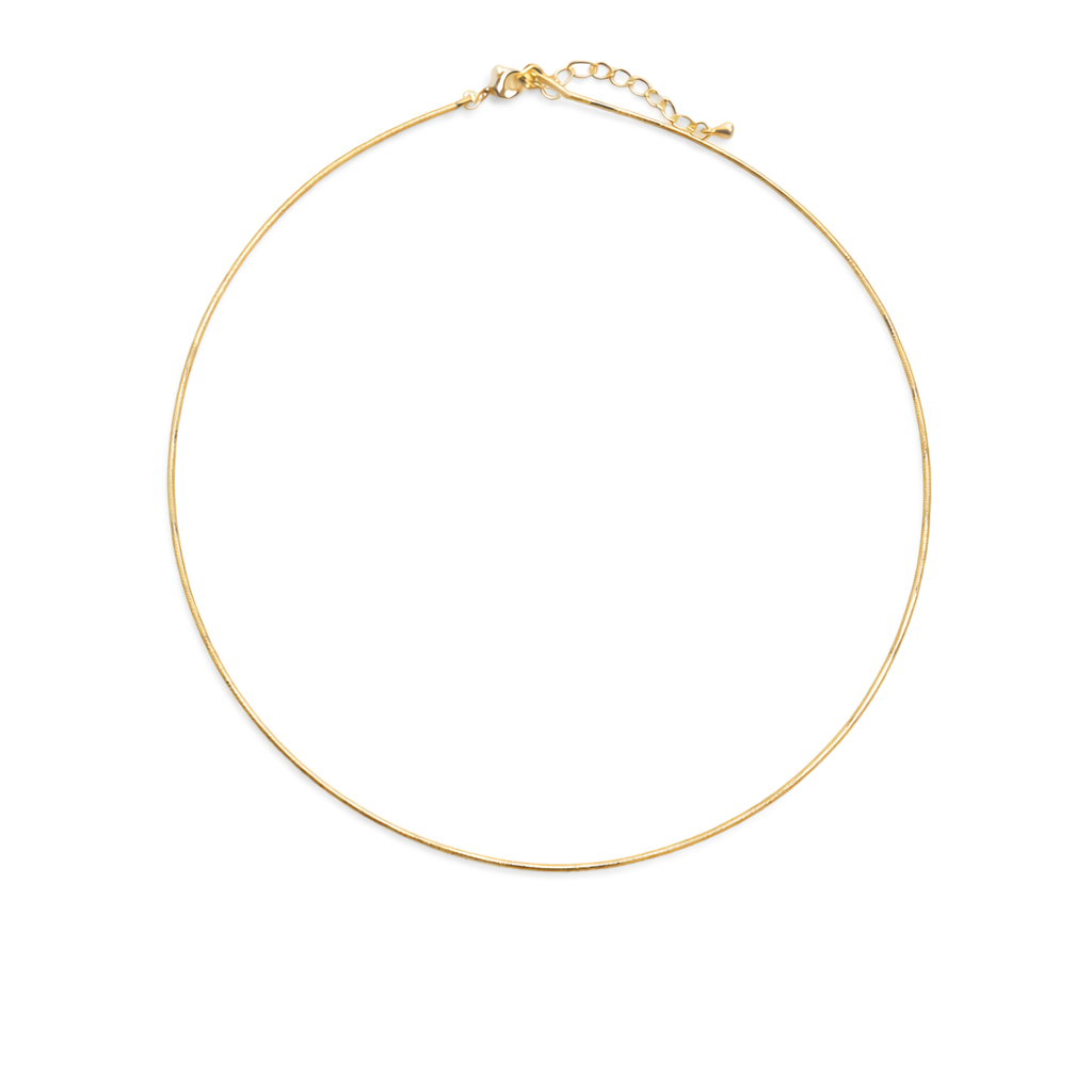 Gold Wire Necklace