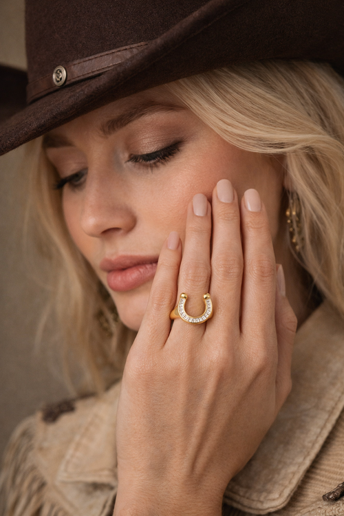 Off To The Races Signet Ring