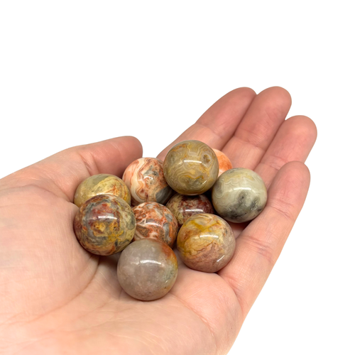 Crazy Lace Agate Sphere