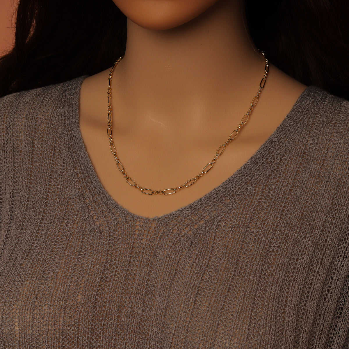 Wholesale Mixed Paperclip Chain By Yard, sku#LX909