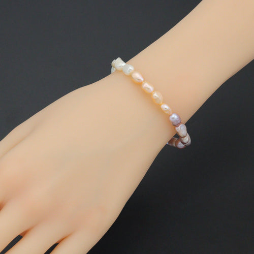 Multicolor Freshwater Pearl necklace Bracelet, Sku#EF805
