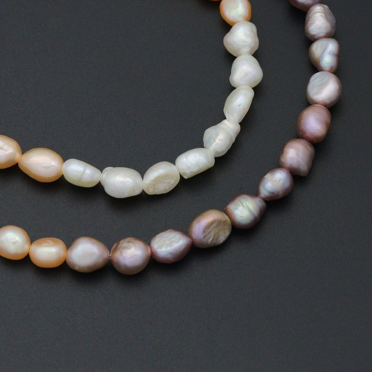 Multicolor Freshwater Pearl necklace Bracelet, Sku#EF805