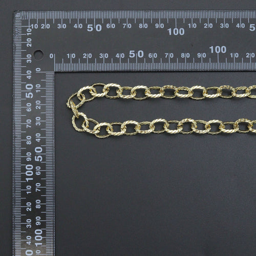 Wholesale Hammerd Large Oval link Chain by FT/Yard, sku#LX900