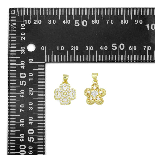 Gold Spinning Flower Pendant Collection – Playful, Elegant & Stress-Relieving, Sku#LD777