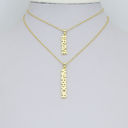 Empowerment Word Charms Collection, Words of Strength charm, Sku#LK1297