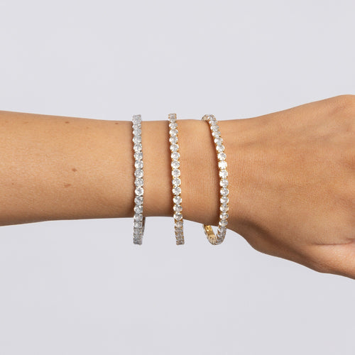 Eileen CZ Stretch Bracelet