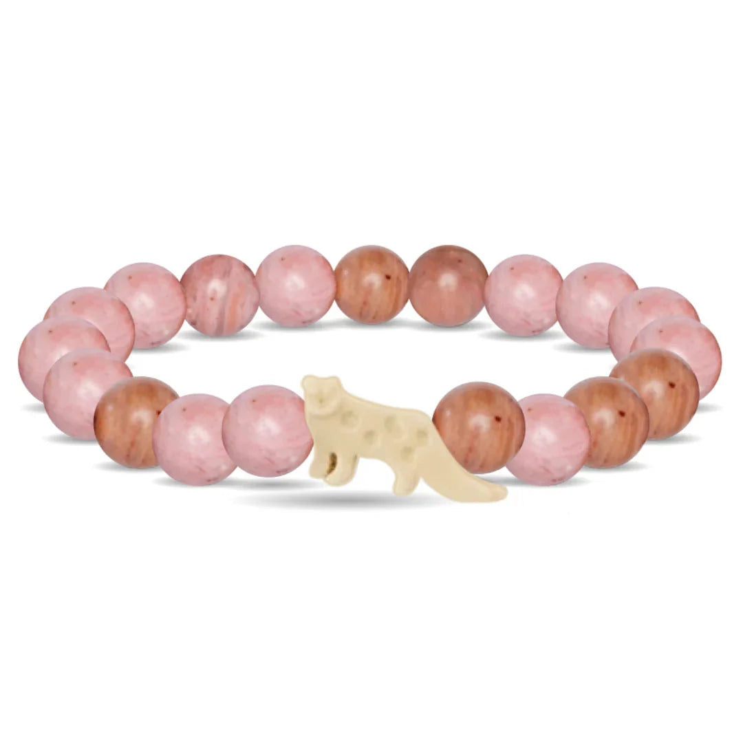 Fahlo Snow Leopard Bracelet