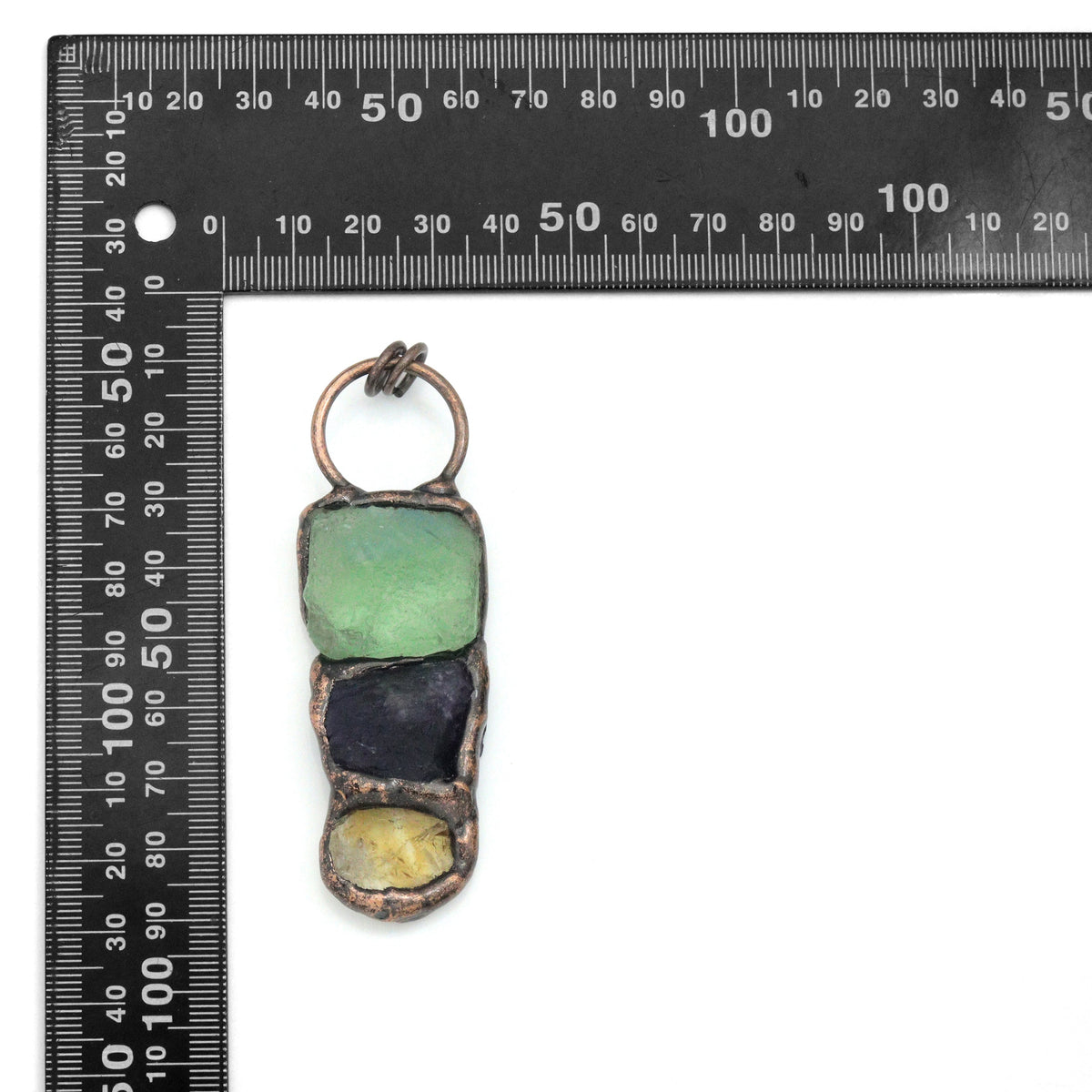 New!!! Natural Green Fluorite Pendant, Sku#YT07