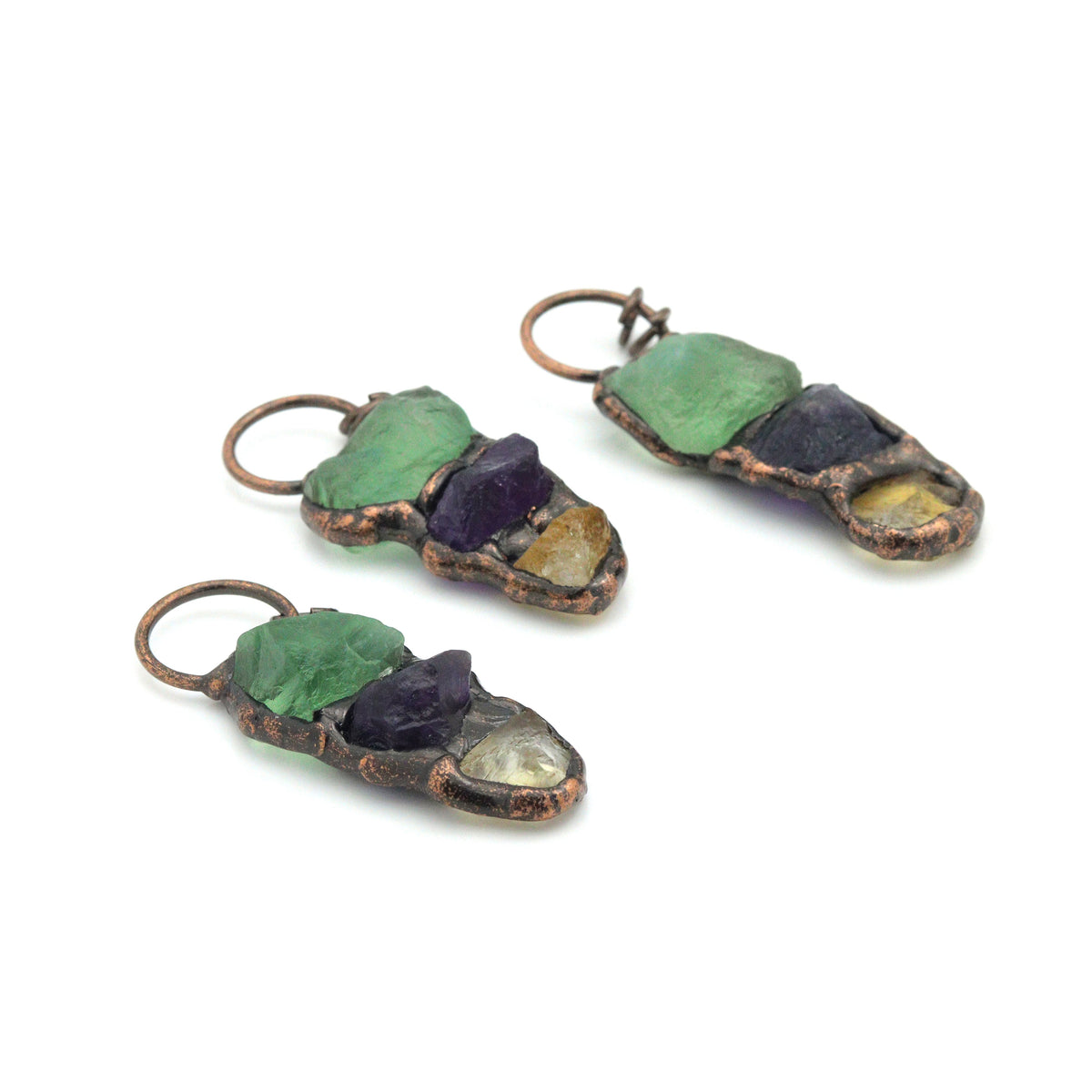 New!!! Natural Green Fluorite Pendant, Sku#YT07