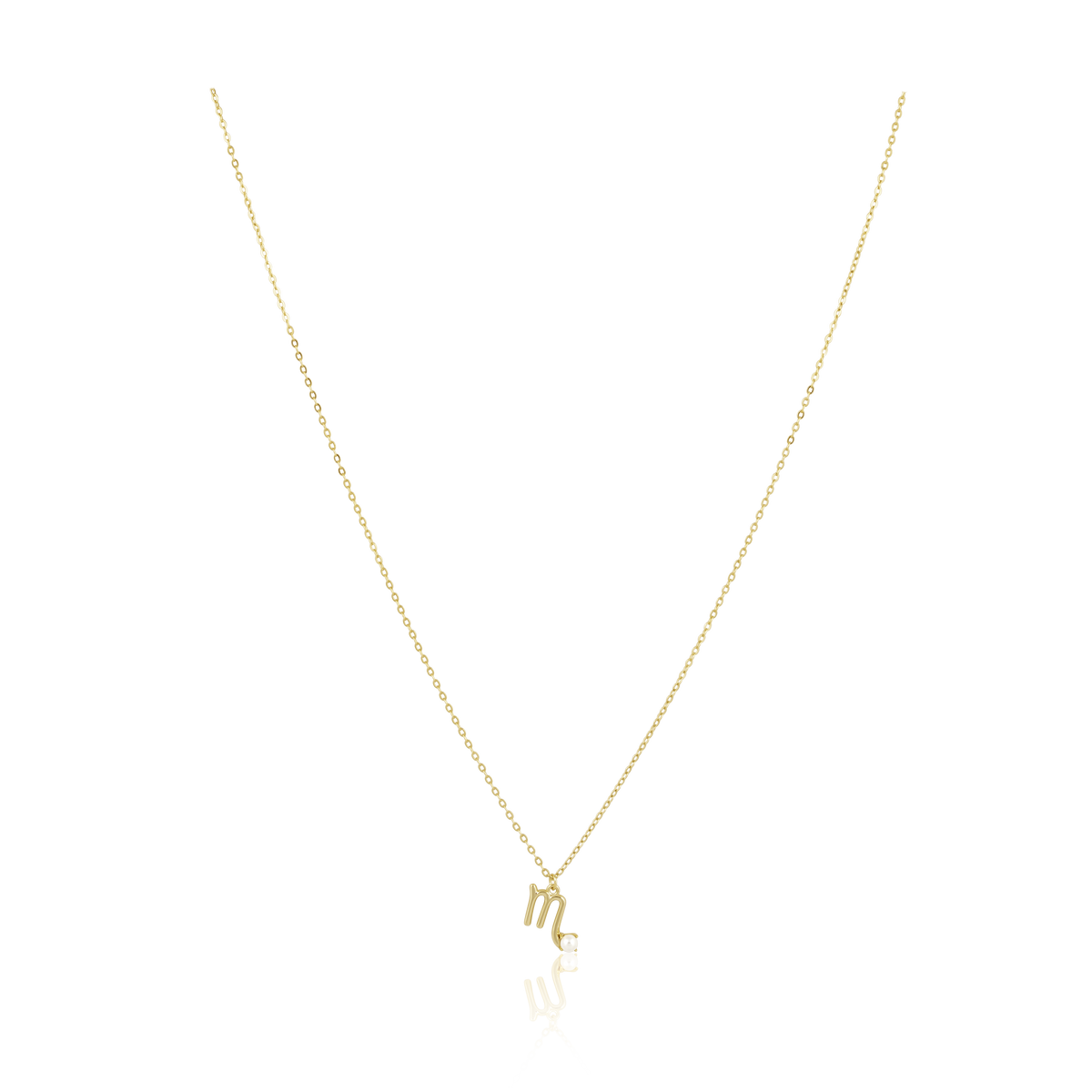 Zodiac Pearl Necklace
