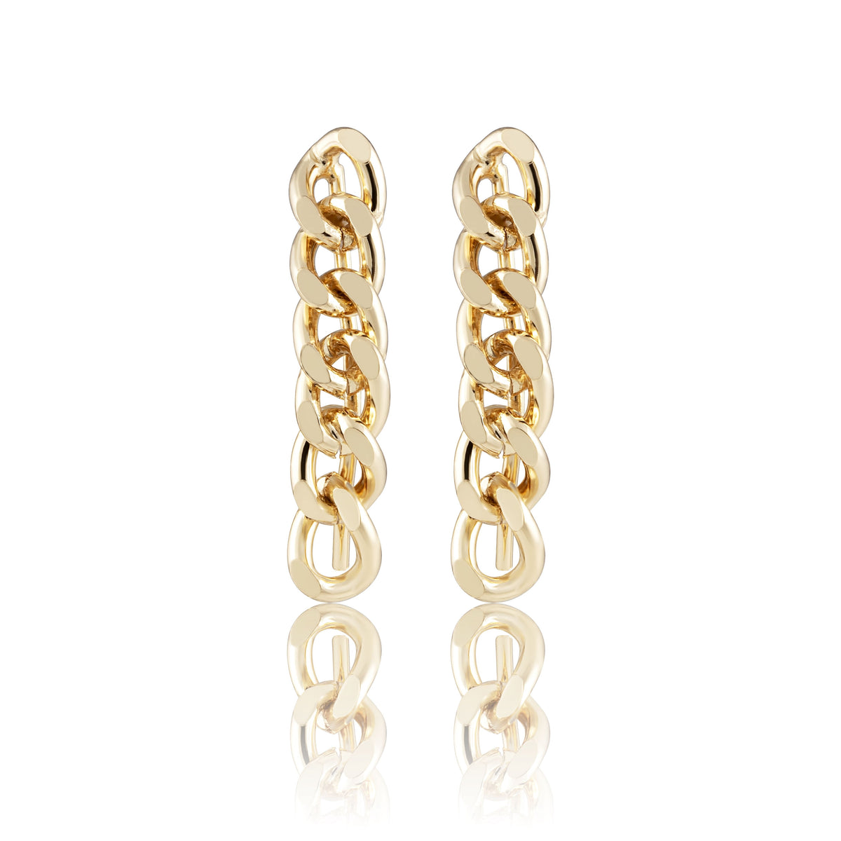 Leila Cuban Link Earrings