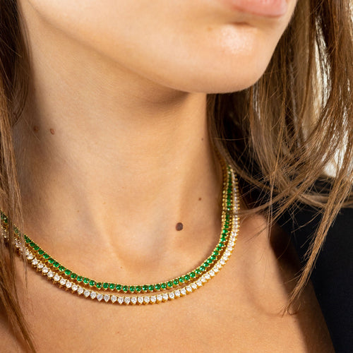 Melinda Tennis Necklace