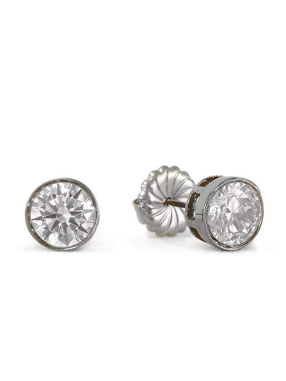 Crystal Round Studs